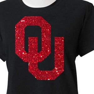 Big 12 Oklahoma University Glitter
